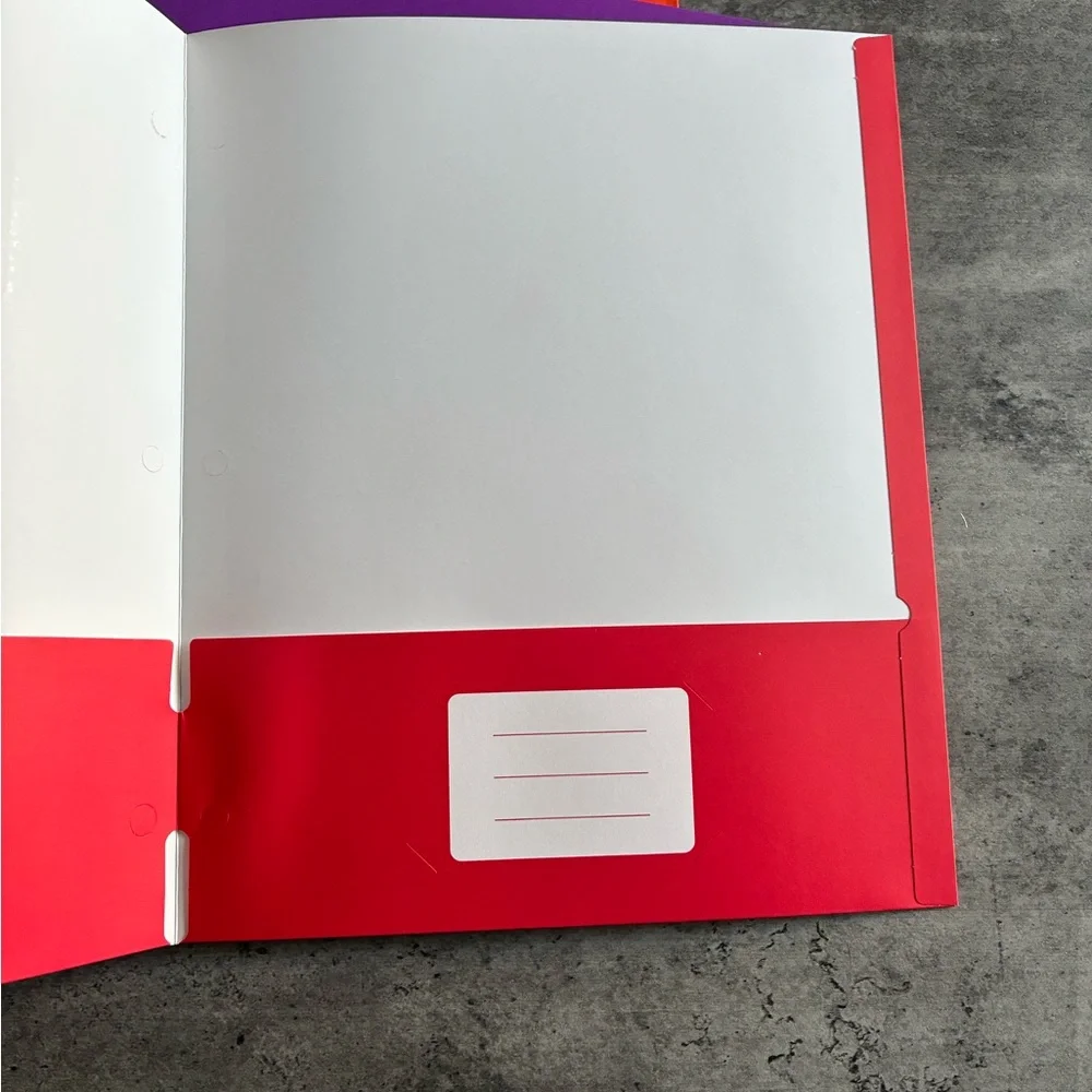 Colorful Folder and My Week Notepad Set